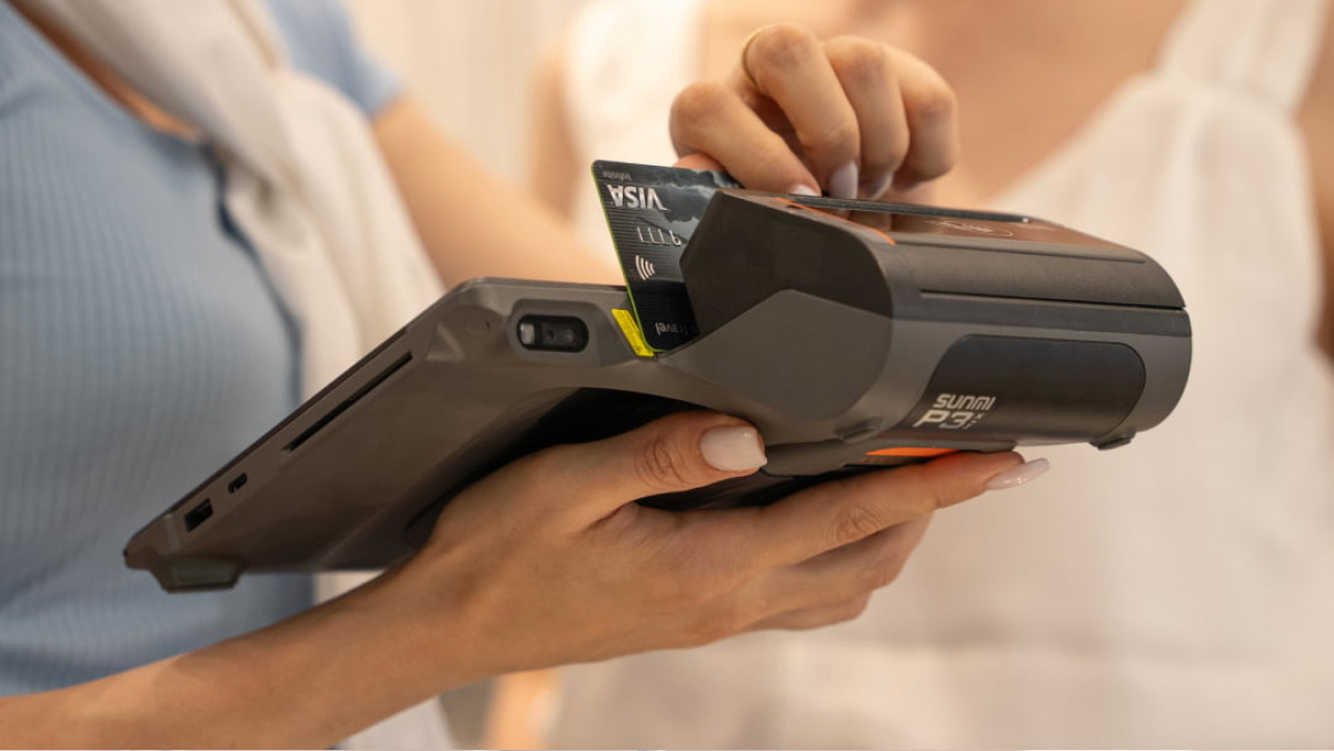 Smart POS Card Machine | Sunmi P2 SmartPad | Cashflows